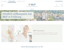 Tablet Screenshot of mlp-freiburg.de